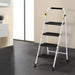 4 Step Ladder Multi-purpose Folding Steel Light Weight