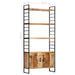 4-tier Bookcase 80x30x180 Cm Rough Mango Wood Xnaaxx
