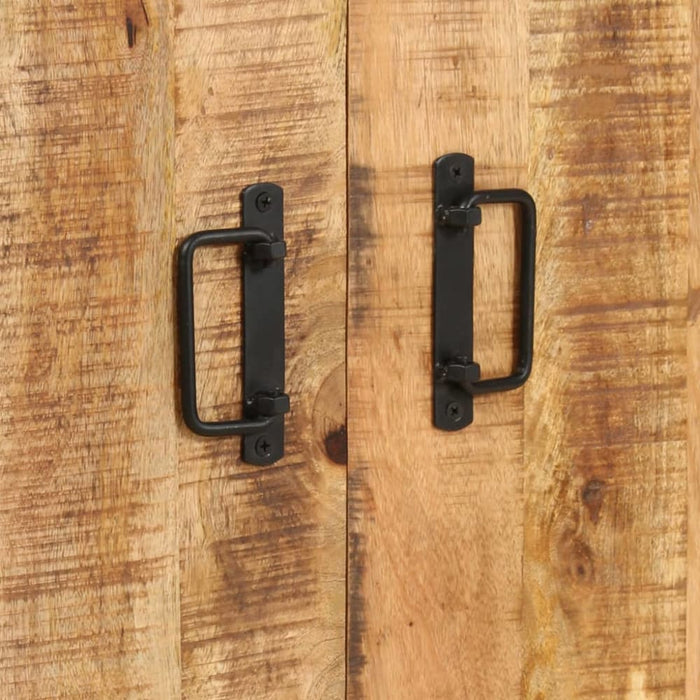 4-tier Bookcase 80x30x180 Cm Rough Mango Wood Xnaaxx