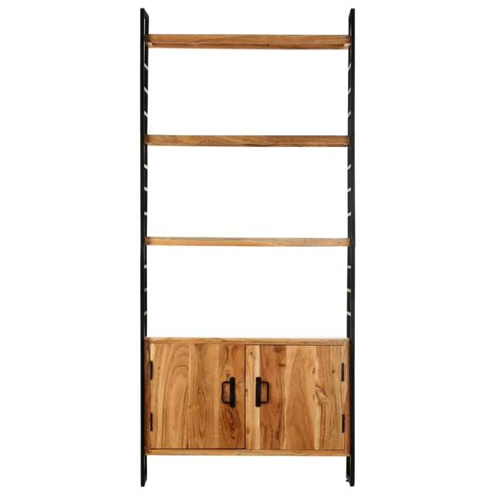 4-tier Bookcase 80x30x180 Cm Rough Mango Wood Xnaaxx