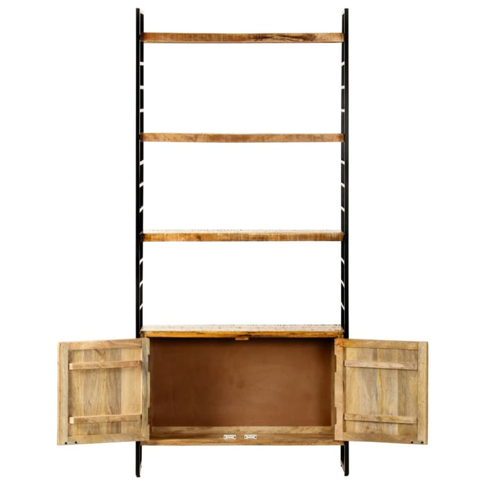 4-tier Bookcase 80x30x180 Cm Rough Mango Wood Xnaaxx