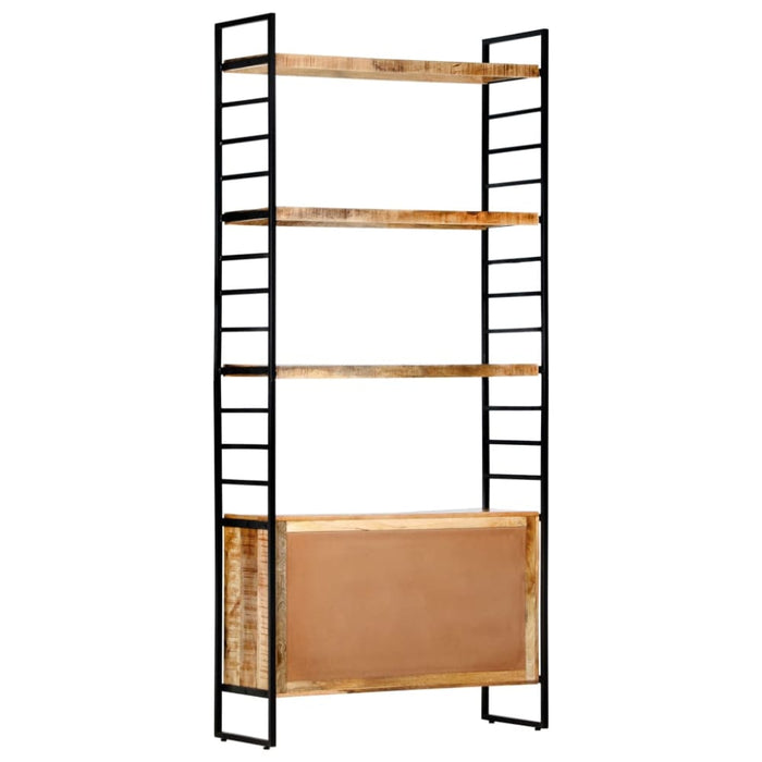 4-tier Bookcase 80x30x180 Cm Rough Mango Wood Xnaaxx