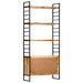 4-tier Bookcase 80x30x180 Cm Rough Mango Wood Xnaaxx
