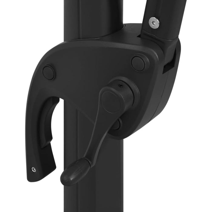 4-tier Parasol with Aluminium Pole Green 250x250 Cm Totnxo