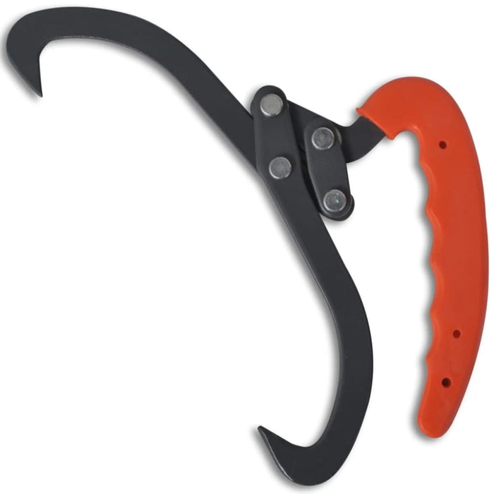 4 Pcs Log Tongs With Pvc Handle Oaoxlk