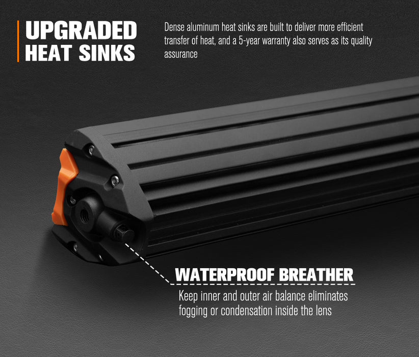 40 Inch Osram Led Light Bar Dual Rows Combo Beam Driving Lamp