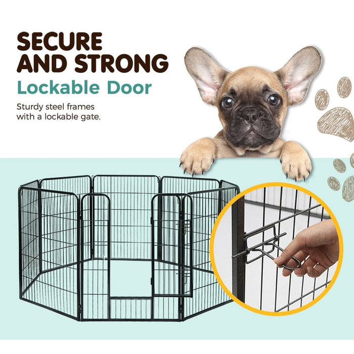 I.pet 40’ Pet Dog Playpen Kennel Puppy Enclosure Fence Cage
