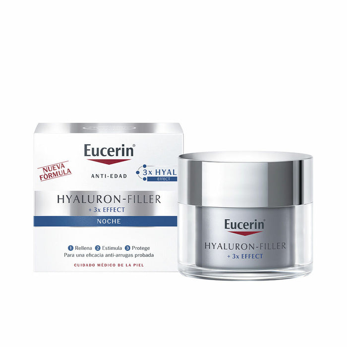 Night Time Anti-Aging Cream By Eucerin Hyaluronic Filler 50 Ml