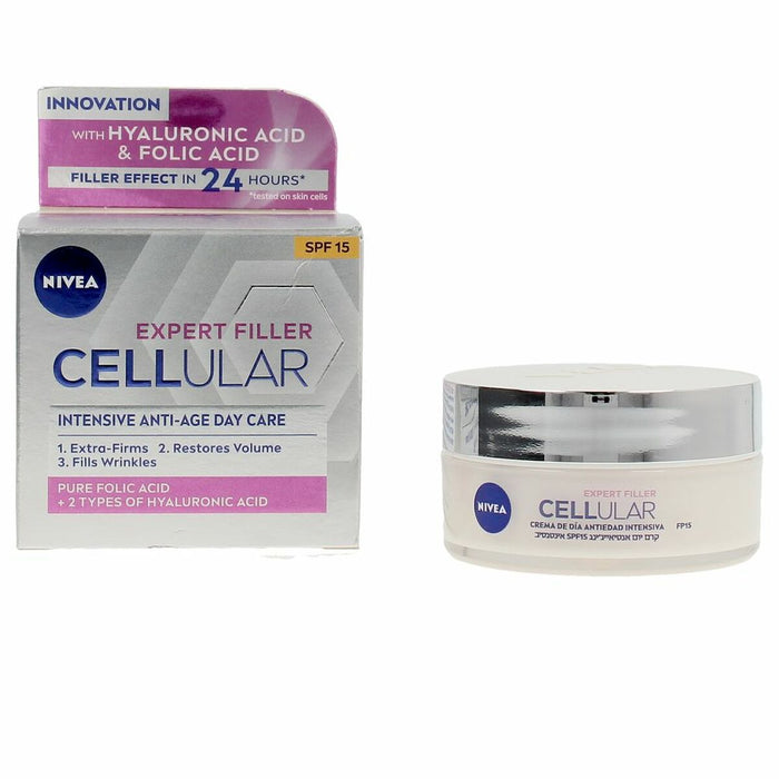 Day Cream By Nivea Cellular Filler 50 Ml Spf 15
