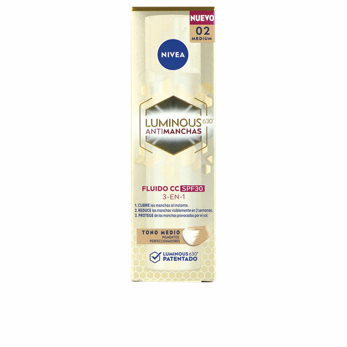 Cc Cream By Nivea Luminous 630 Medium Spf 30 40 Ml
