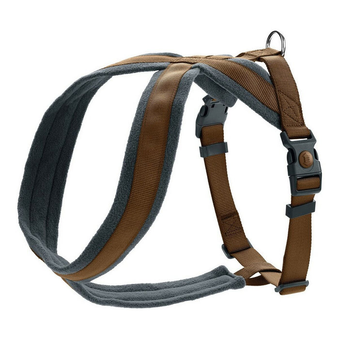 Dog Harness By Hunter London Comfort Brown Size M L