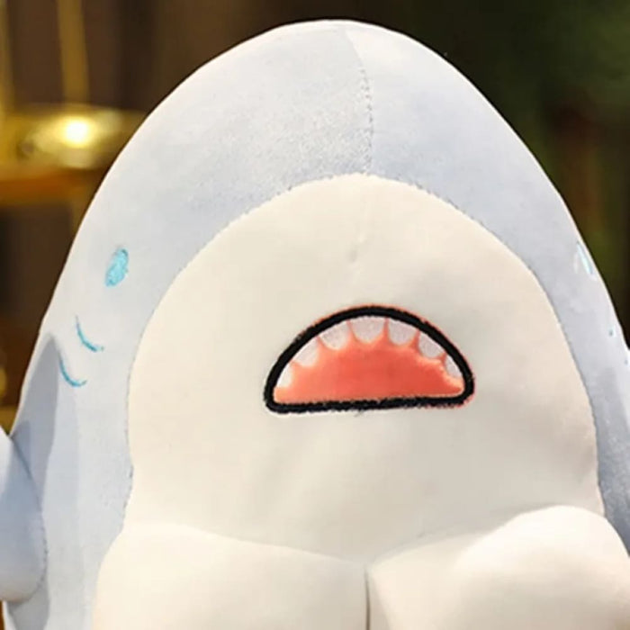 40cm Muscle Shark Plush Toy For Girls And Boys Strong