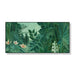 40cmx80cm the Equatorial Jungle Green Forest by Henri