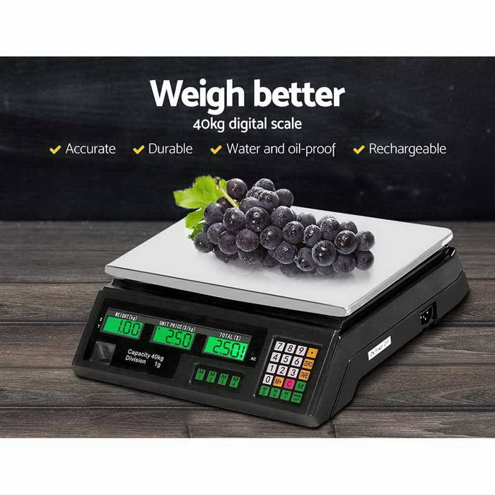 40kg Digital Kitchen Scale Electronic Scales Shop Market