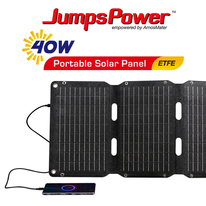 40w Solar Panel Portable Charger Jumpspower Power Generator
