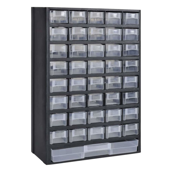 41 - drawer Storage Cabinet Tool Box 2 Pcs Plastic Xiplpi