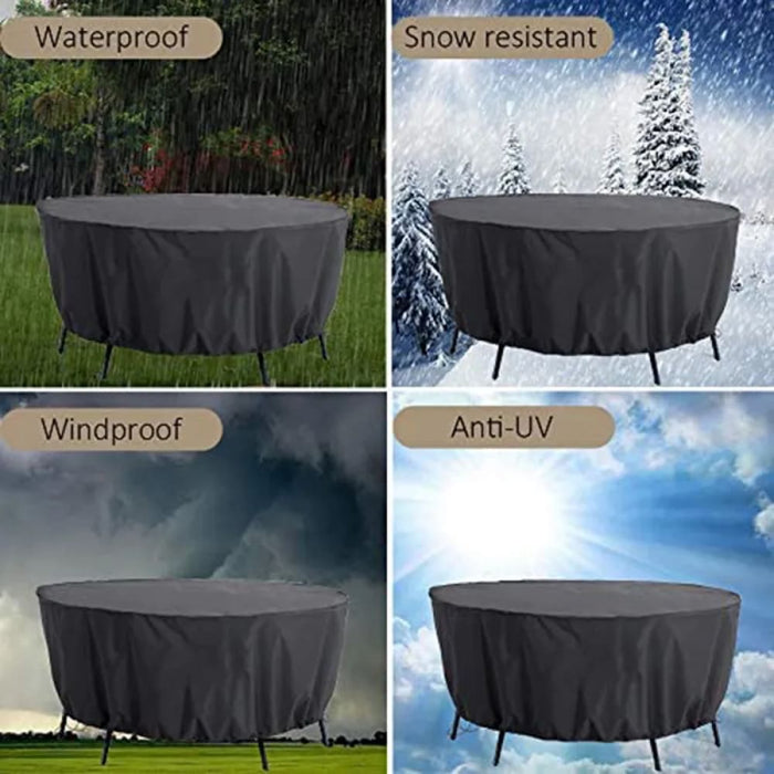 420d Garden Furniture Chair Set Dust Covers Waterproof