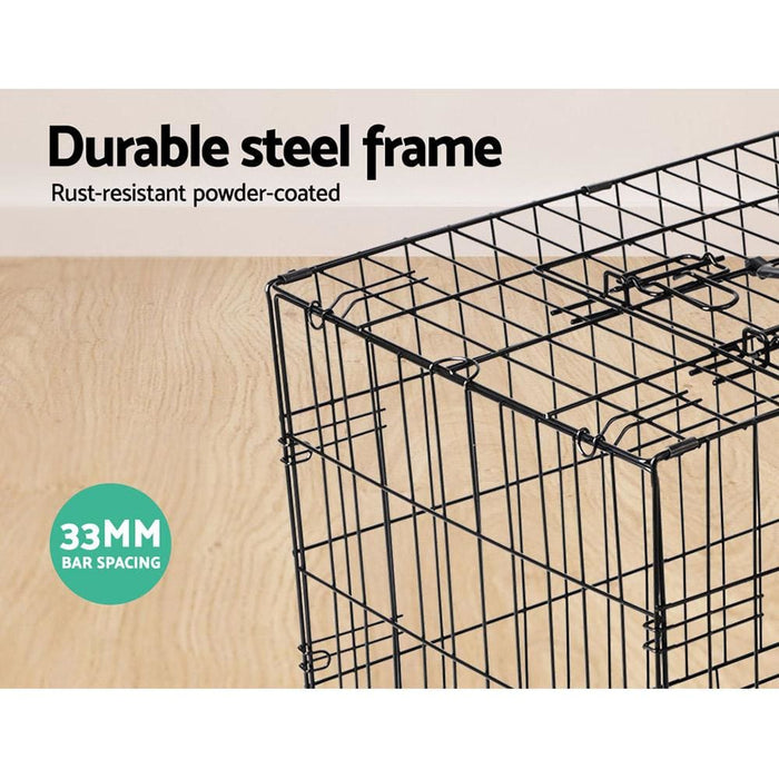 I.pet 42inch Pet Cage - Black