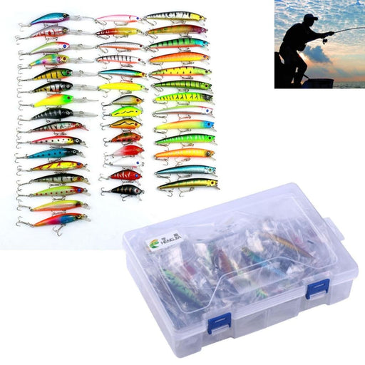 43 Piece Sequin Metal Bait Set For Sea Bass Fishing 5
