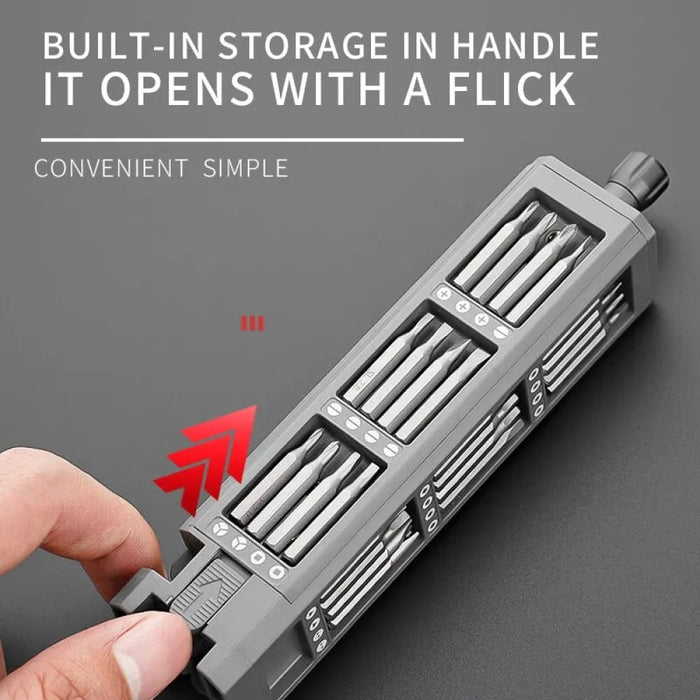 44 Piece Magnetic Screwdriver Kit for Smart Home Repair