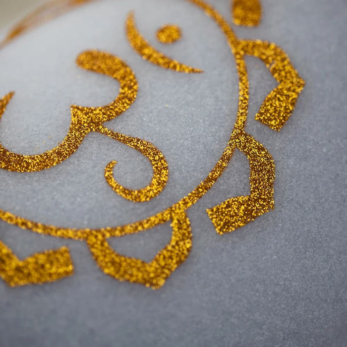 440hz/432hz b Note 7 Inch Crown Chakra Design Quartz