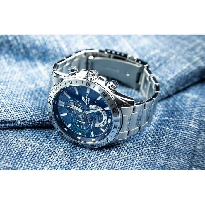 Mens Watch By Casio Efv620D2Avuef Silver