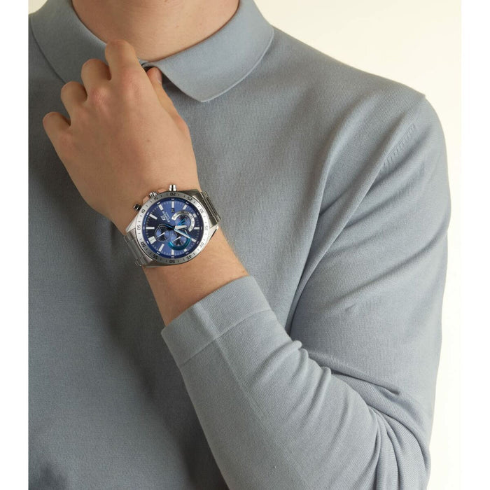 Mens Watch By Casio Efv620D2Avuef Silver