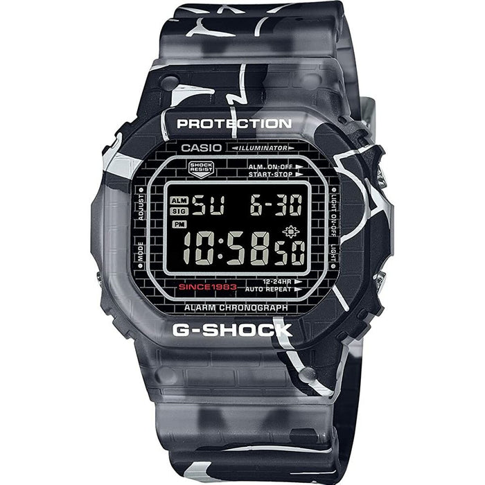 Mens Watch By Casio Dw5000Ss1Er 43 Mm