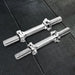 45cm Dumbbell Bar Solid Steel Pair Gym Home Exercise
