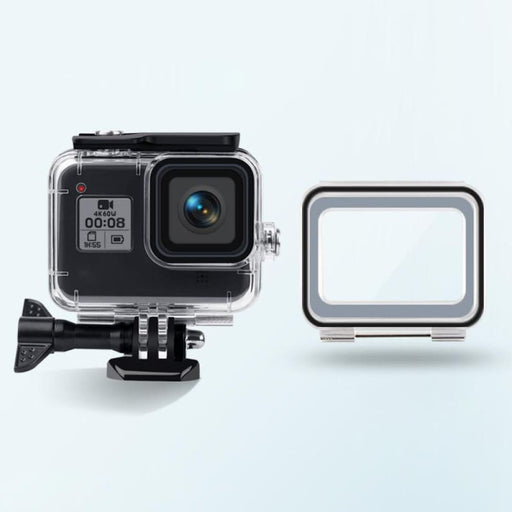 45m Waterproof Case With Touch Back Cover For Gopro Hero8