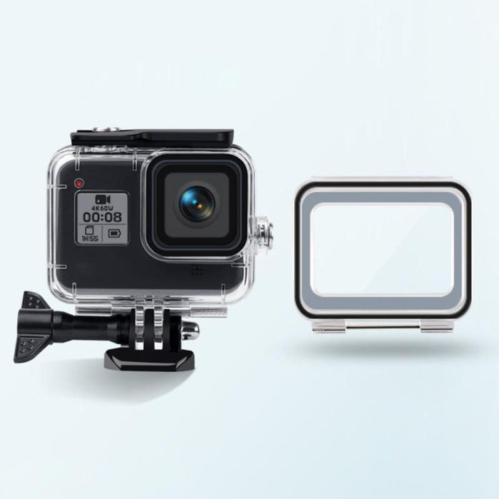 45m Waterproof Case With Touch Back Cover For Gopro Hero8