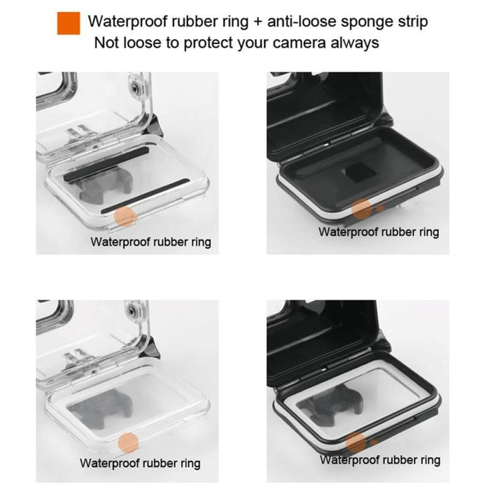 45m Waterproof Housing Protective Case With Touch Screen