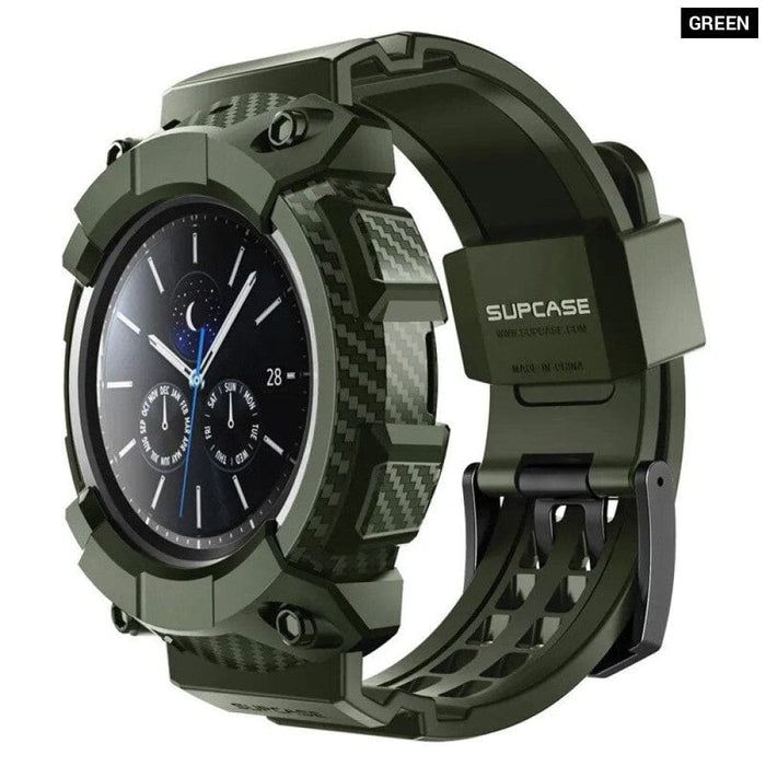 45mm Rugged Protective Cover with Strap Bands for Samsung