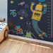 45x100cm Erasable Black Board Wall Stickers For Kids