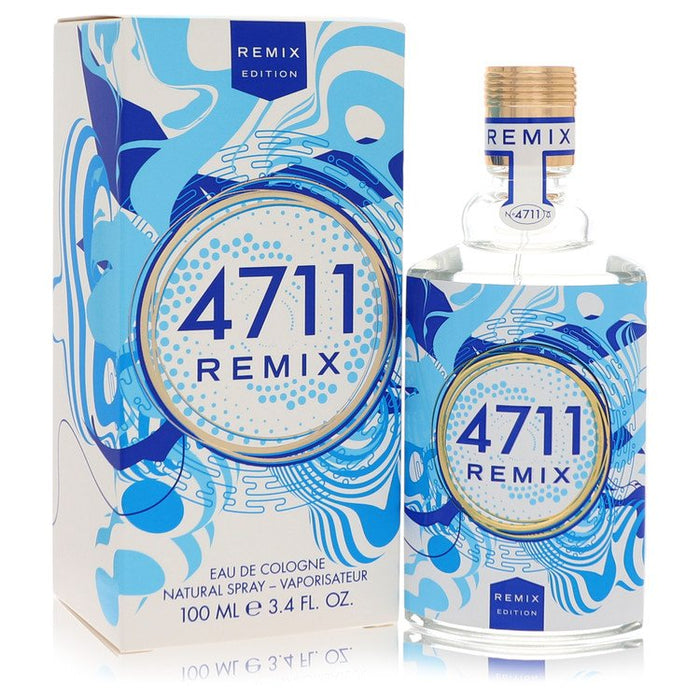 Remix Sparkling Island Eau De Cologne Spray By 4711 For Men-100 Ml