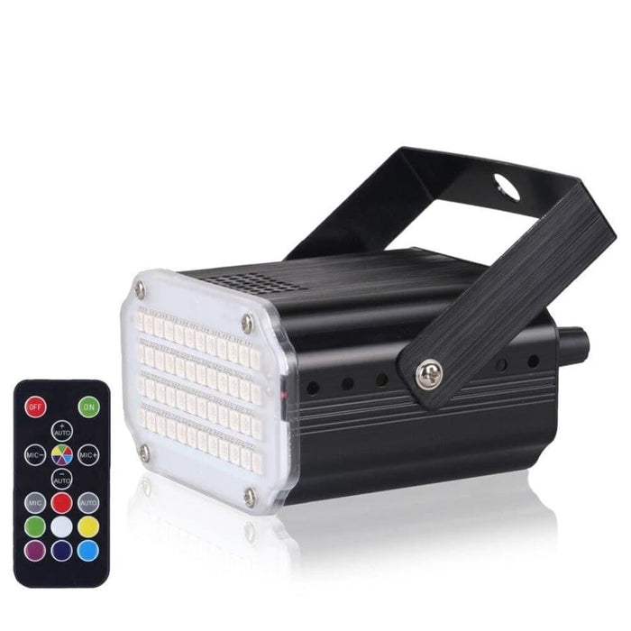 48 Rgb Uv Led Dj Disco Sound Activated Stage Lighting