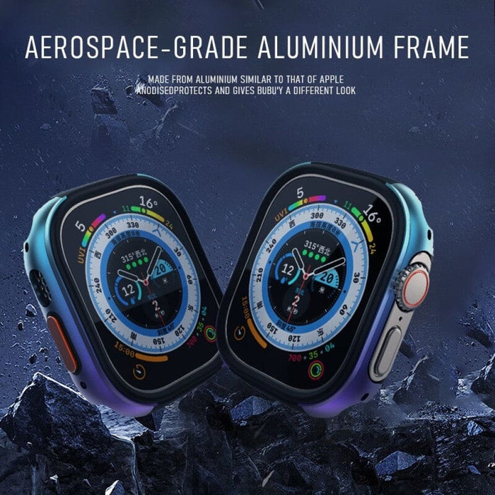 49mm Aluminum Metal Waterproof Protector Cover for Apple