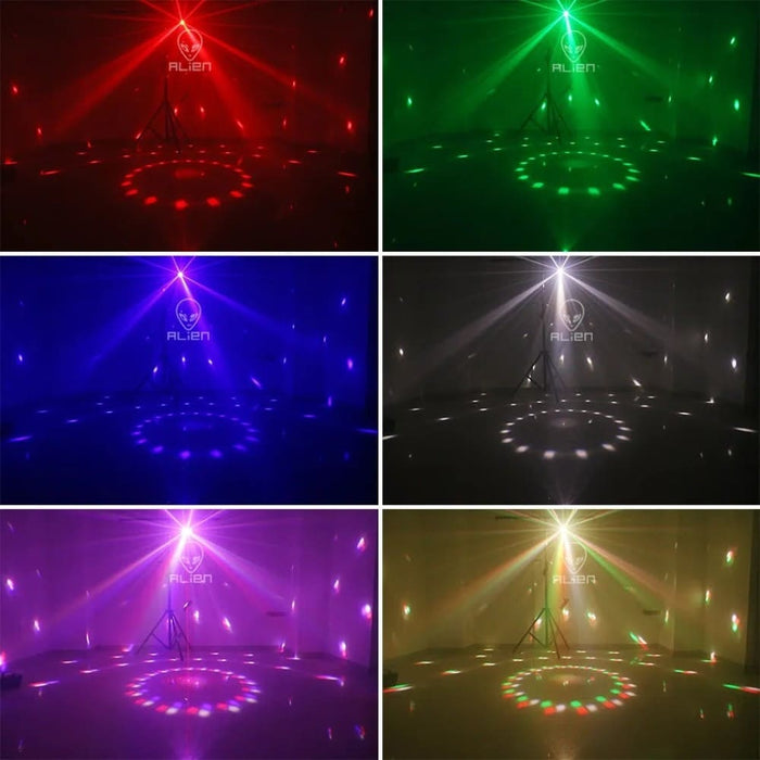 4in1 Rg Patterns Laser Projector Strobe Magic Ball Uv