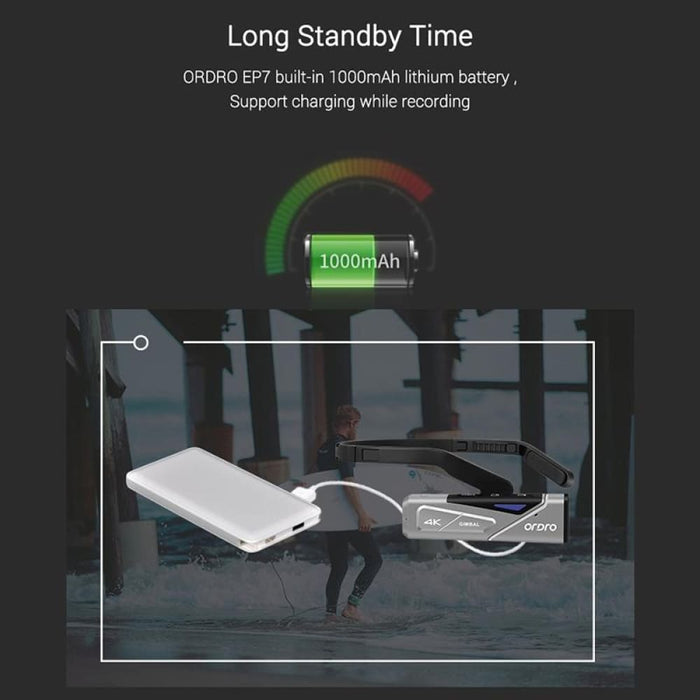 4k Head Mounted Auto Focus Live Video Smart Sports Camera