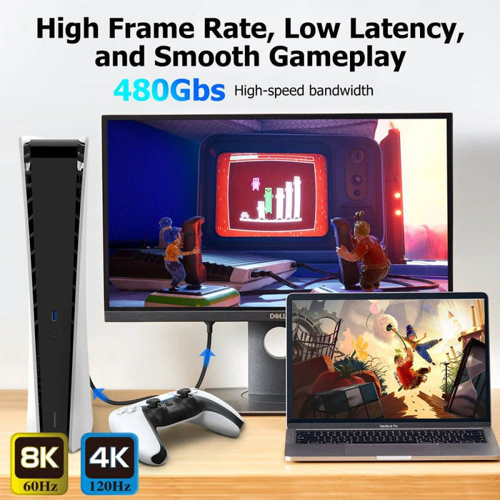 4k/8k Hdmi - compatible Cable 8k/60hz 4k/120hz 480gbps High