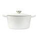 Goslash Picks 4l Enamel Dutch Oven Pot in White Colour