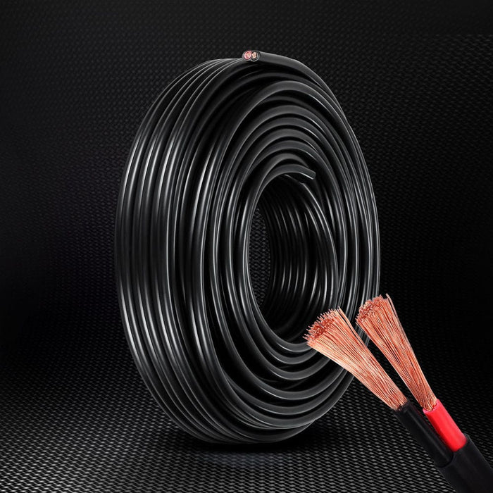 4mm 10m Twin Core Wire Electrical Cable Extension Car 450v