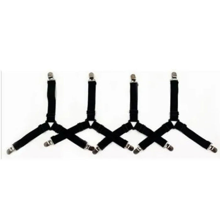 4pcs Bed Sheet Fasteners Home Organizer Clips for Mattress