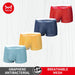 4pcs Brand Men Underpants Boxers Shorts Hip Raise Nylon