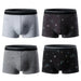 4pcs Mens Cotton Boxer Pants Antibacterial Breathable Large