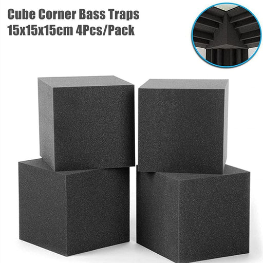 4pcs Pack 15x15x15cm Corner Blocks Cube Acoustic Soundproof