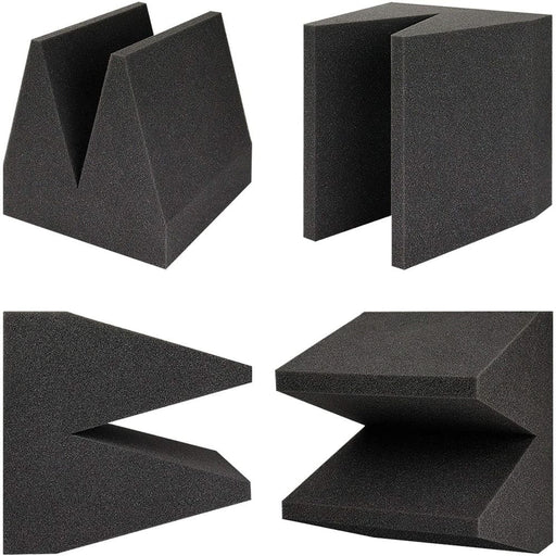 4pcs Pack 20x20x20cm Acoustic Soundproof Foam Panel