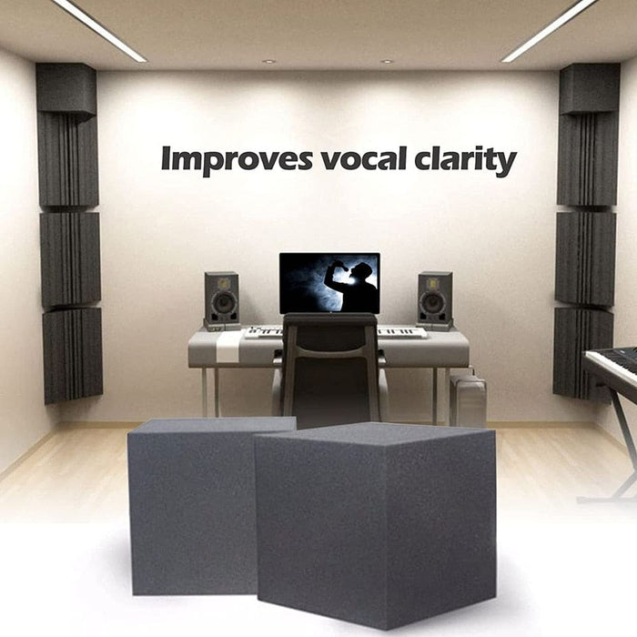 4pcs Pack 20x20x20cm Corner Block Cubes Acoustic Soundproof