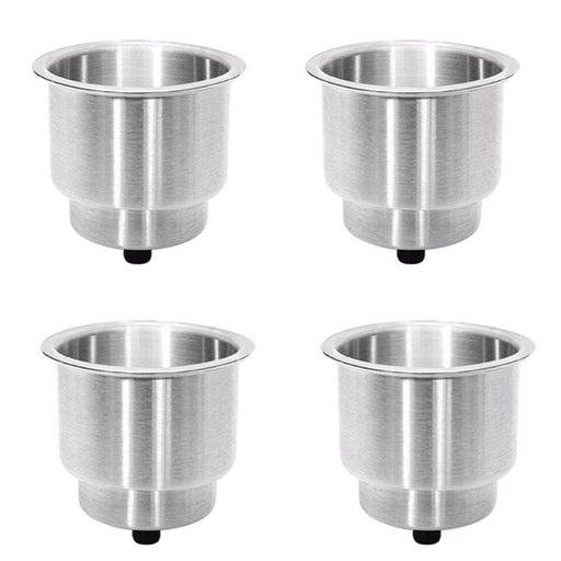 4pcs Stainless Drink Cup Holder Insert for Boat Car Truck
