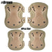 4pcs/set Tactical Combat Safety Knee Elbow Protection Pads